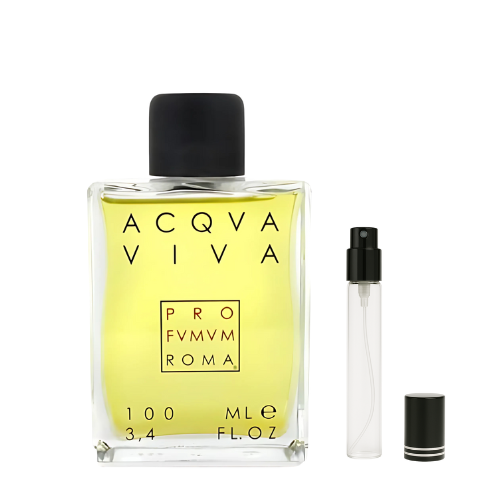 Acqua Viva Profumum Roma Decants The Perfume Savor