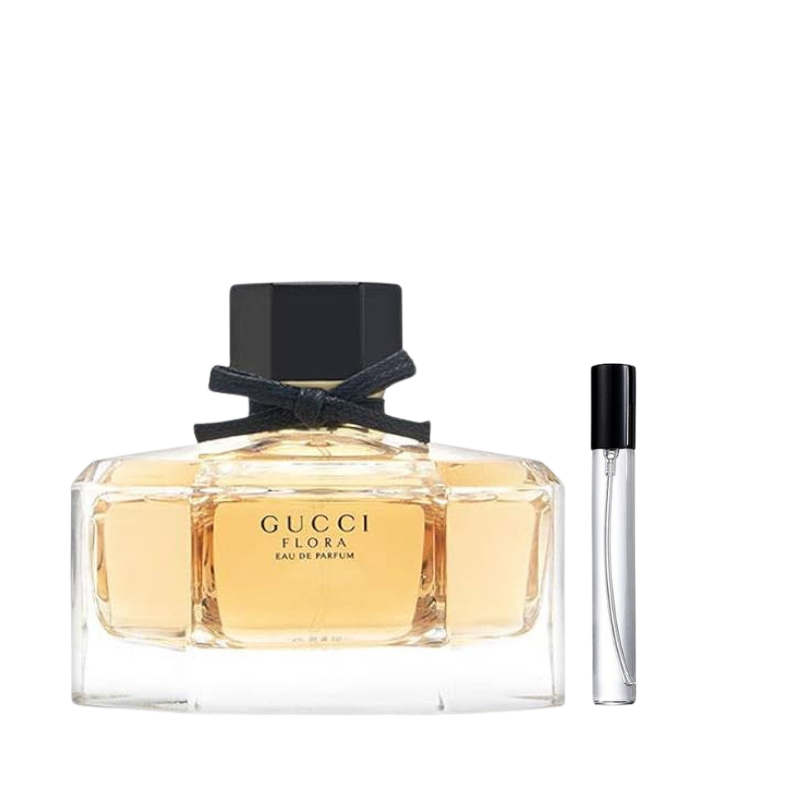 Gucci Flora by Gucci EDP decant sample bottle available at The Perfume Savor