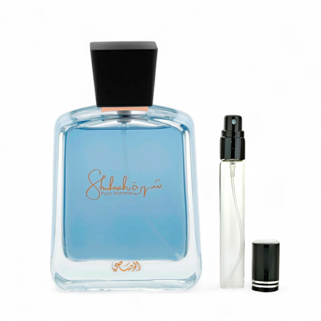 Rasasi Shuhrah Pour Homme EDP Decants