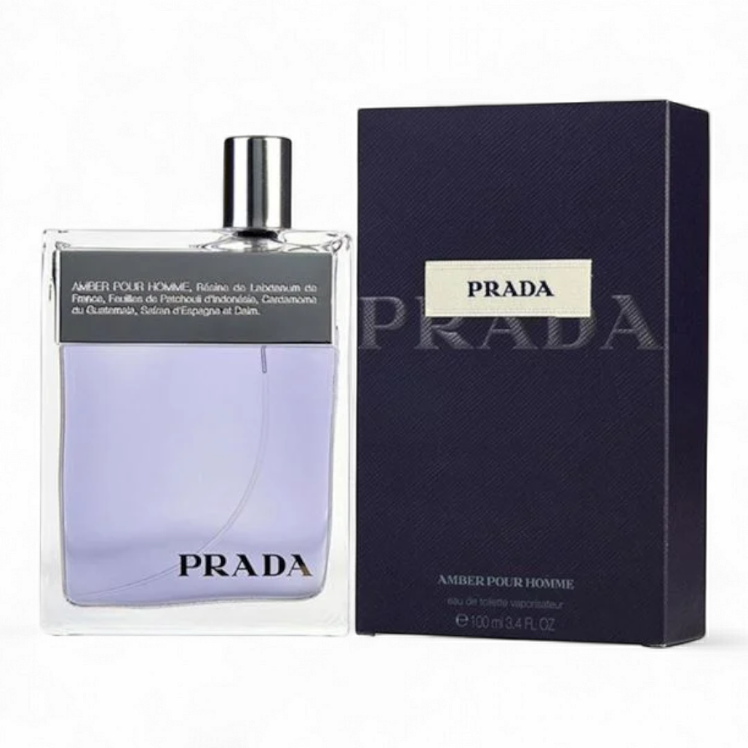 Prada Amber Pour homme Men Edt, 100Ml The Perfume Savor