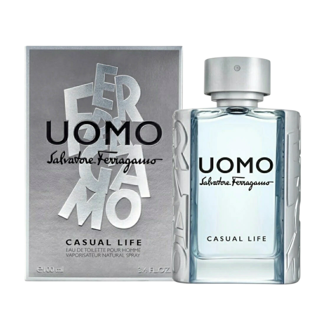 Salvatore Ferragamo Uomo Casual Life Edt 100ml The Perfume Savor