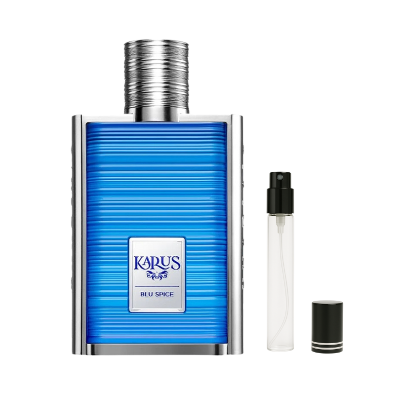 Khadlaj Karus Blu Spice EDP Decants