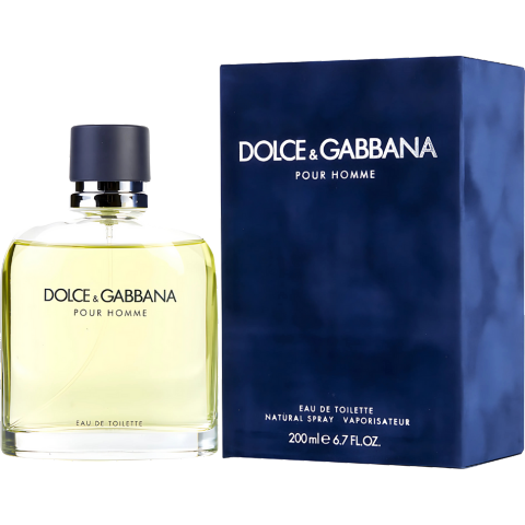 DOLCE & GABBANA Pour Homme Men EDT 200 ML