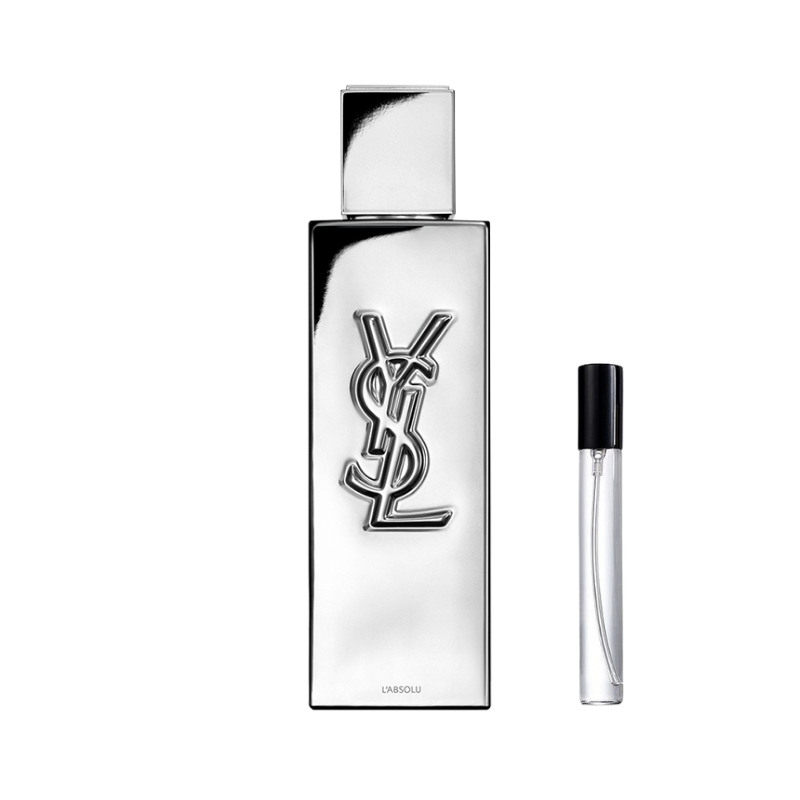 YSL MYSLF L'Absolu decant sample bottle available at The Perfume Savor