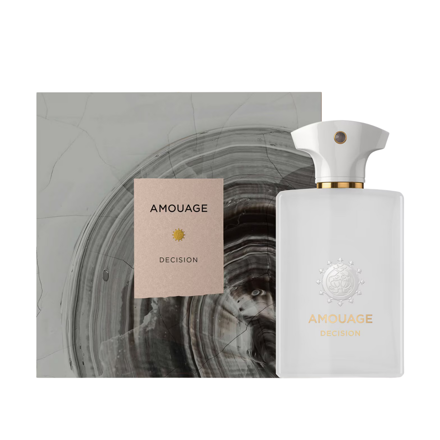 Amouage Decision Eau de Parfum 100ml bottle available at The Perfume Savor