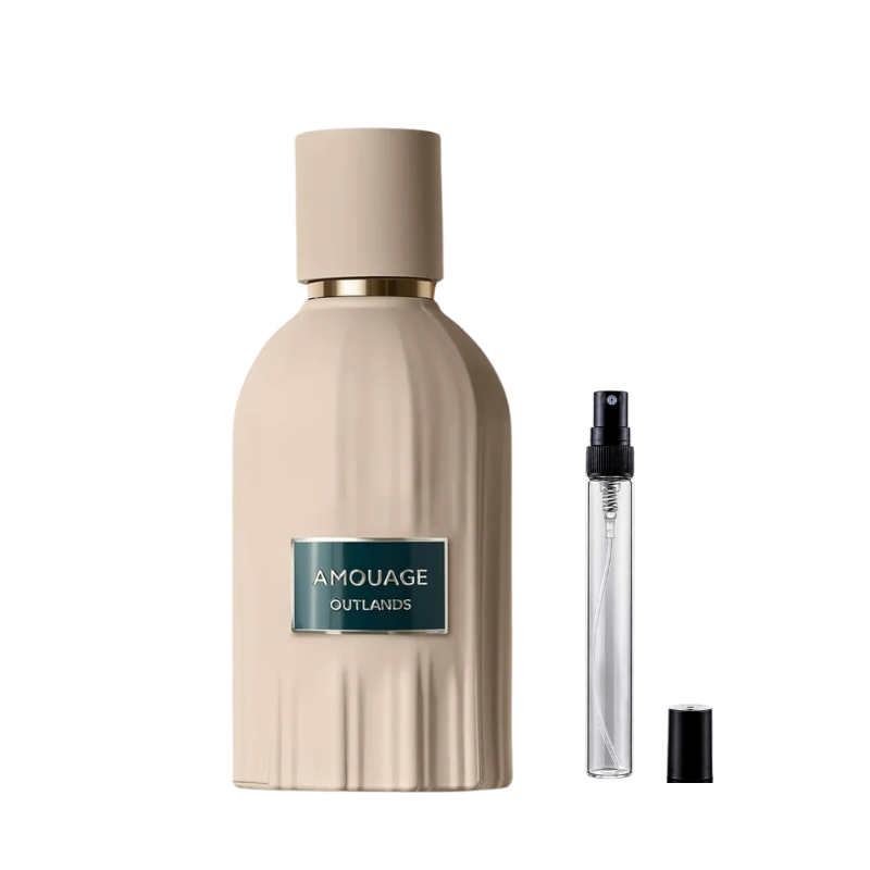 Amouage Outlands Essence de Parfum Decants available at The Perfume Savor