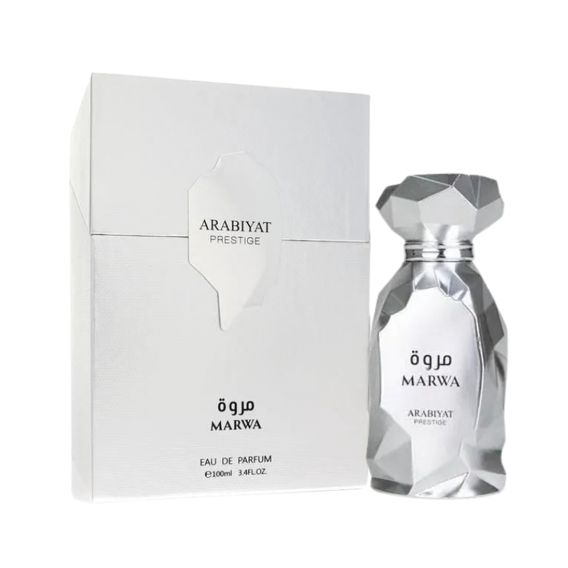 Arabiyat Prestige Marwa Eau de Parfum 100ml full bottle available at The Perfume Savor