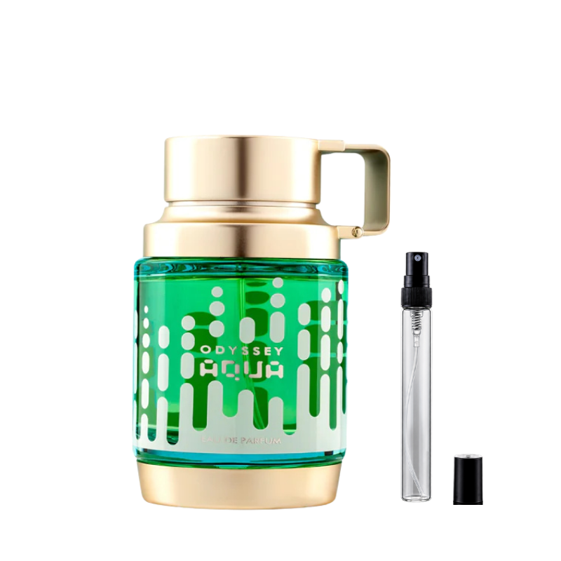 Armaf Odyssey Aqua Edition Eau de Parfum decants available at The Perfume Savor