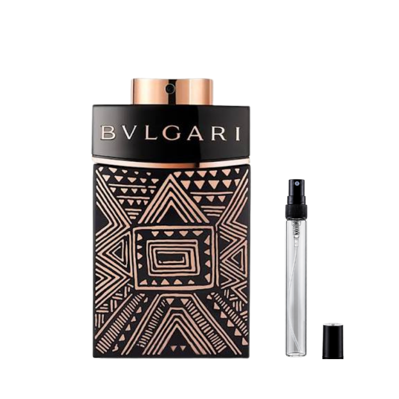 Bvlgari Man In Black Essence Limited Edition decants available at The Perfume Savor
