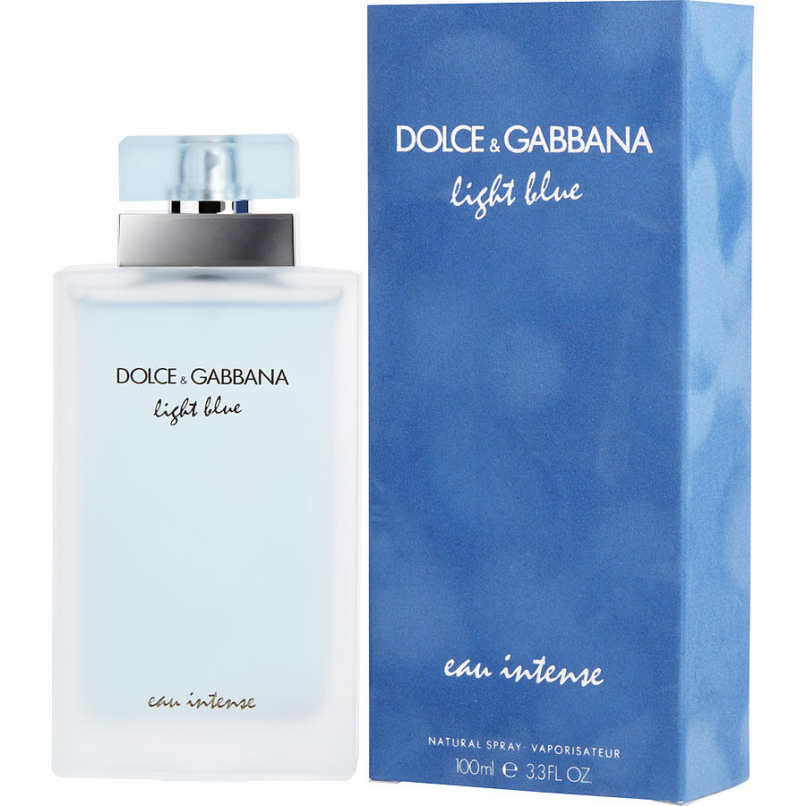 DOLCE & GABBANA LIGHT BLUE EAU INTENSE (W) EDP 100 ML The Perfume Savor