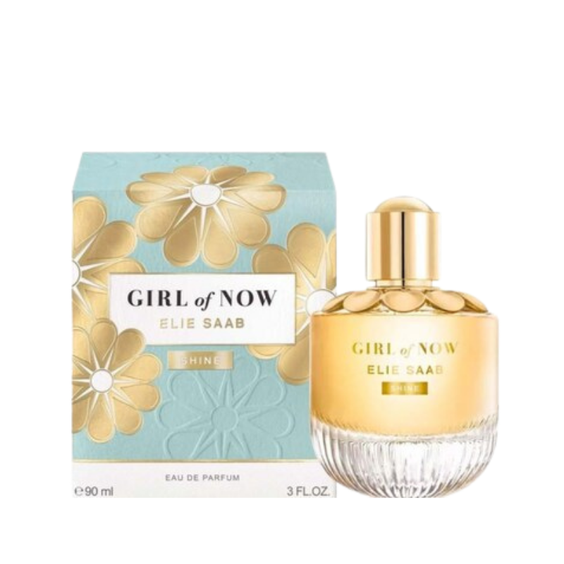 Elie Saab Girl Of Now Shine Eau de Parfum 90ml full bottle available at The Perfume Savor