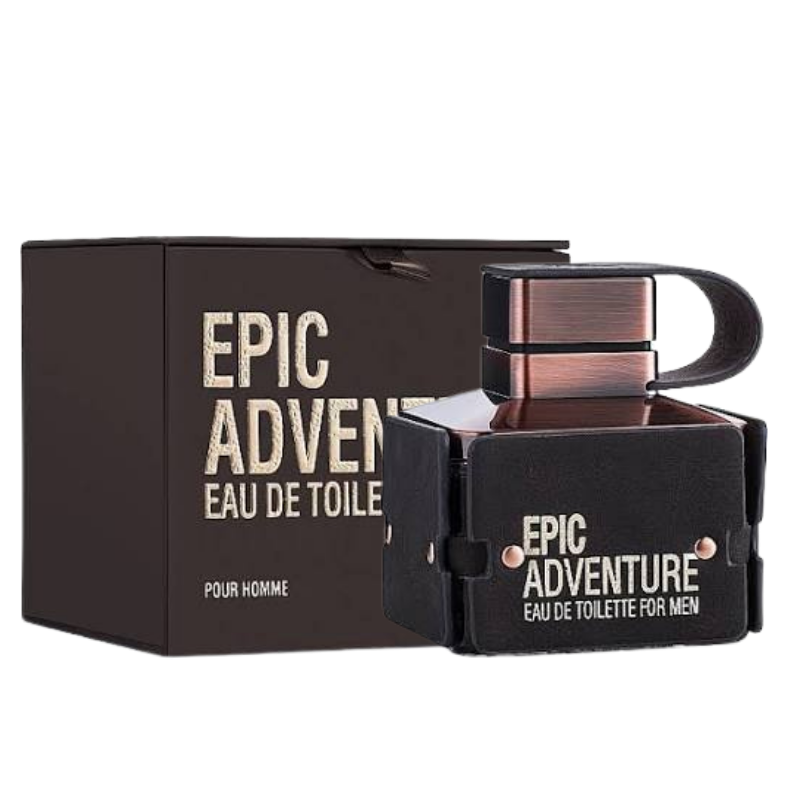 Emper Epic Adventure Eau de Toilette 100ml bottle available at The Perfume Savor