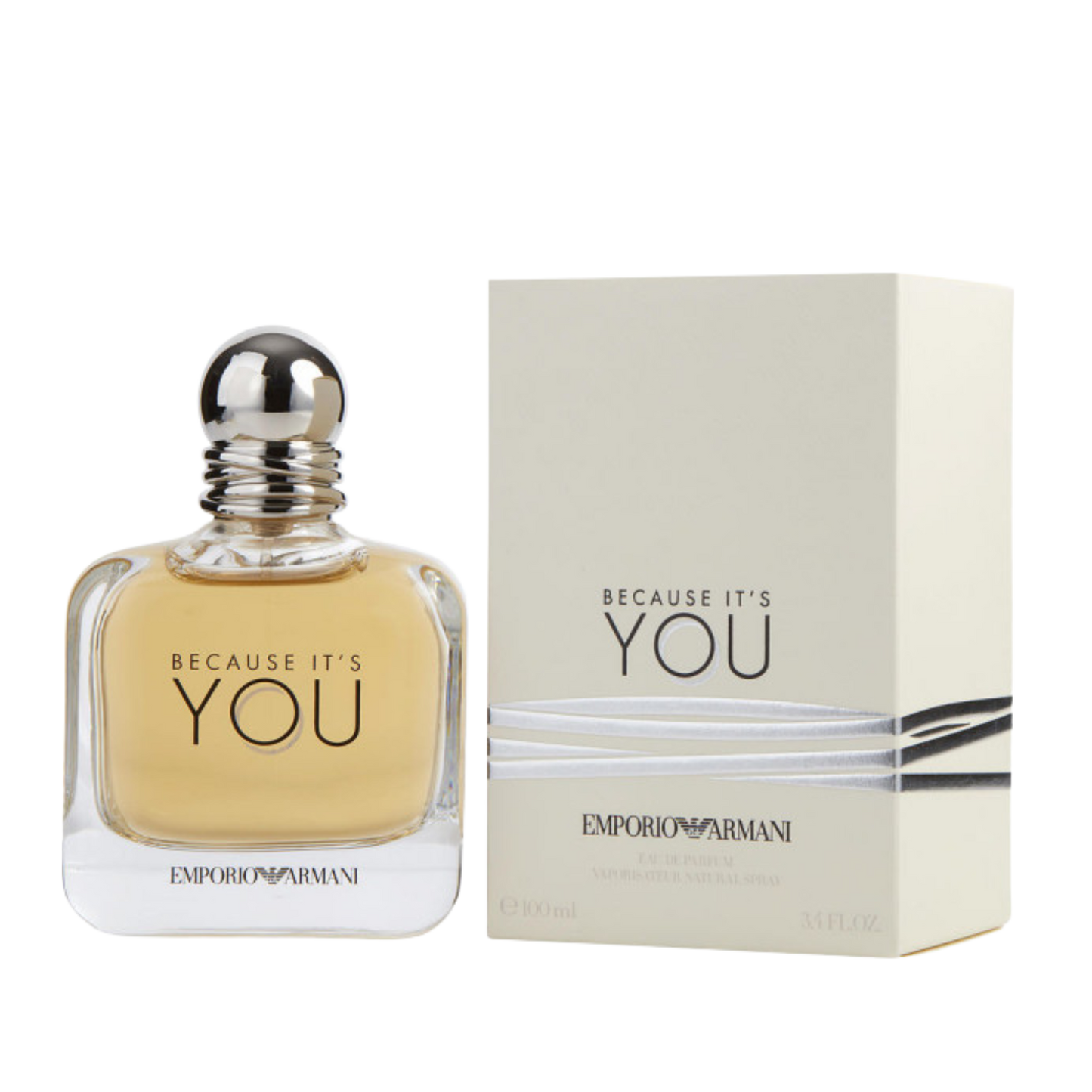 Emporio Armani Because It's You EDP for Women 100ml available at The Perfume Savor