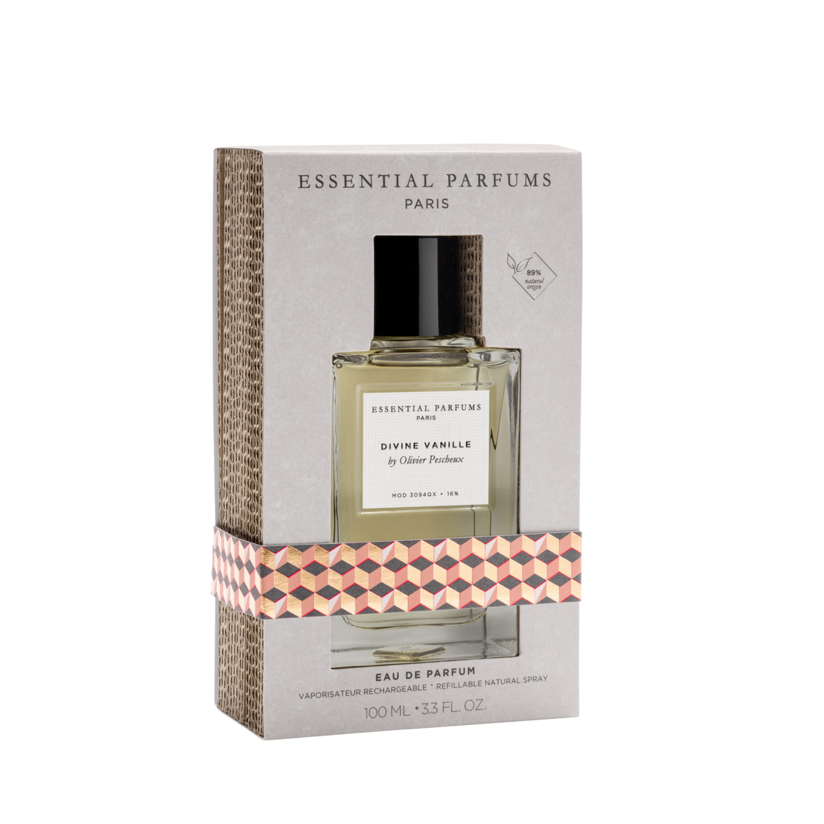 Essential Parfums Divine Vanille EDP 100ml bottle available at The Perfume Savor