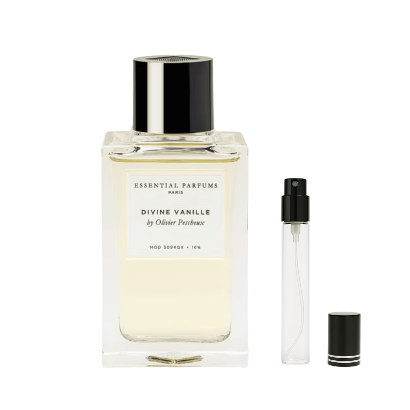 Essential Parfums Divine Vanille EDP Decants available at The Perfume Savor