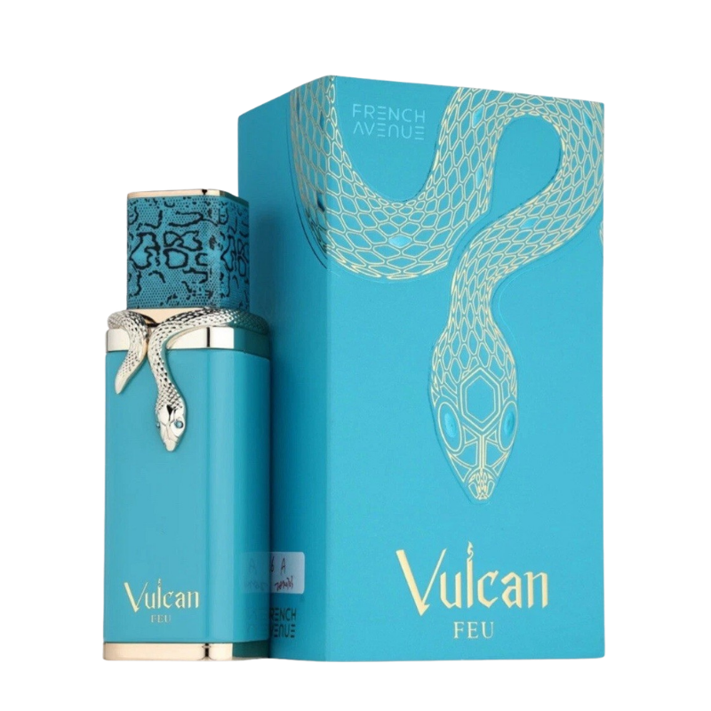 French Avenue Vulcan Feu Extrait de Parfum 100ml bottle available at The Perfume Savor