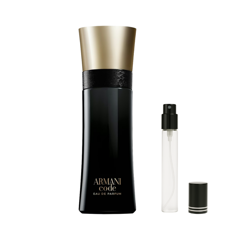 Giorgio Armani Armani Code EDP for Men Decants available at The Perfume Savor