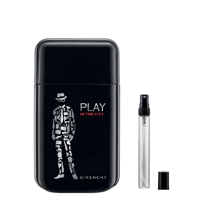 Givenchy Play in the City for Men Eau de Toilette decant bottles available at The Perfume Savor