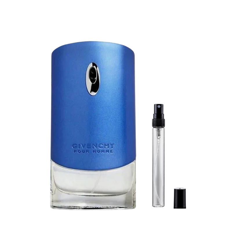 Givenchy Pour Homme Blue Label Eau de Toilette decant bottles available at The Perfume Savor