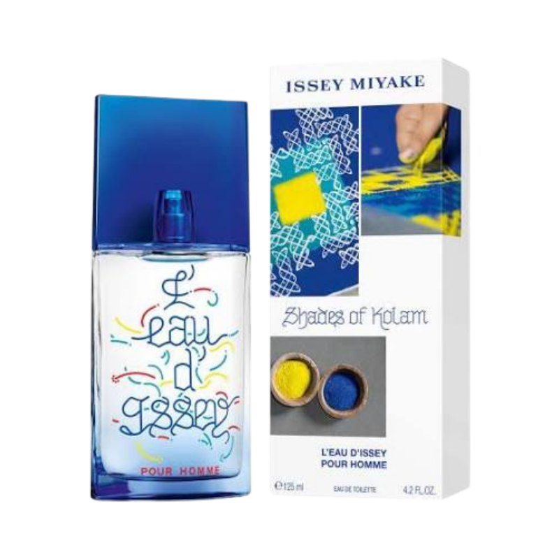Issey Miyake Shades of Kolam L'Eau d'Issey Pour Homme Eau de Toilette 125ml bottle available at The Perfume Savor