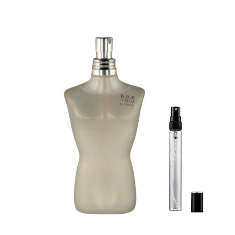 Jean Paul Gaultier Fleur du Male La Cologne sample decants available at The Perfume Savor