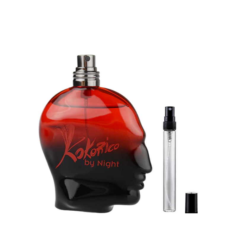 Jean Paul Gaultier JPG Kokorico by Night Eau de Toilette decants available at The Perfume Savor