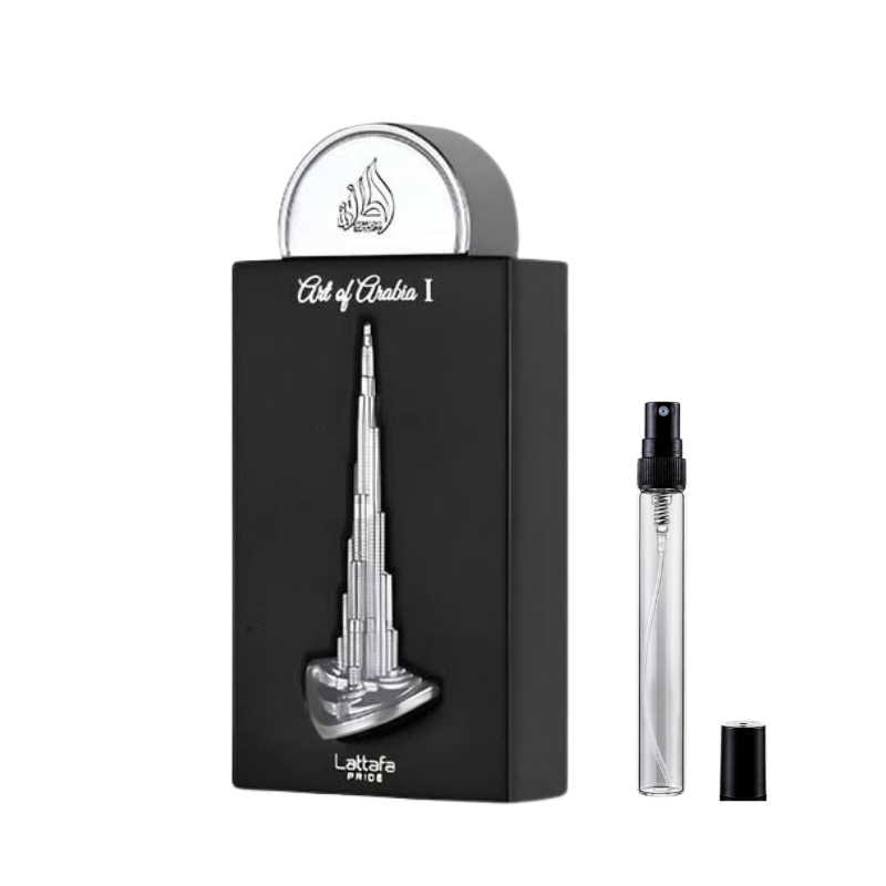 Lattafa Art of Arabia I Eau de Parfum sample decants available at The Perfume Savor
