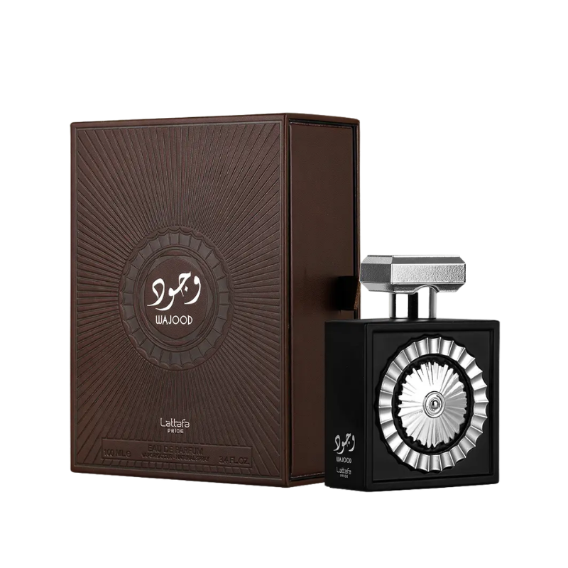 Lattafa Wajood Eau de Parfum 100ml bottle available at The Perfume Savor