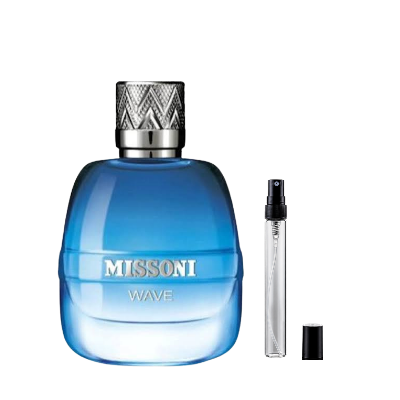 Missoni Wave Eau de Toilette decant bottles available at The Perfume Savor