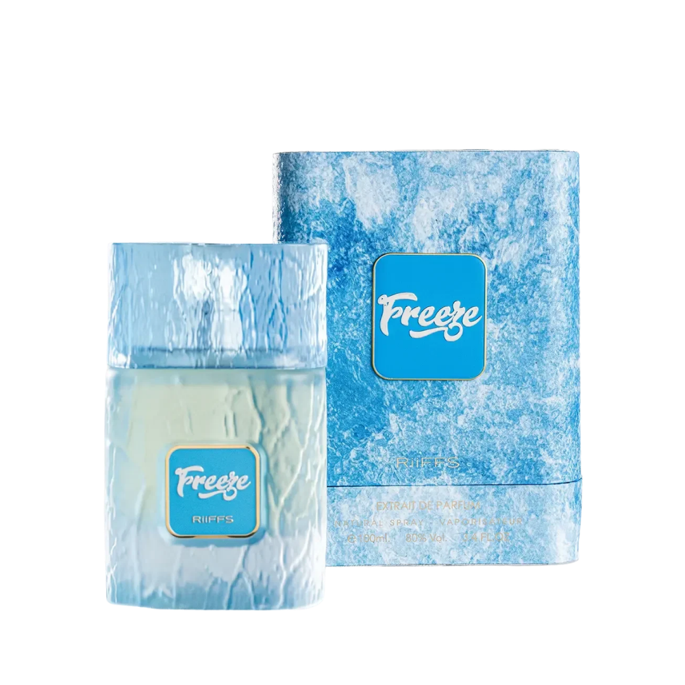 Riffs Freeze Eau de Parfum 100ml bottle available at The Perfume Savor