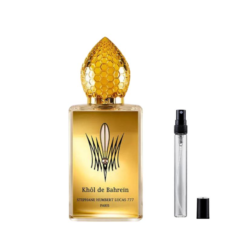 Stephane Humbert Lucas 777 Khol De Bahrain Eau de Parfum sample decants available at The Perfume Savor