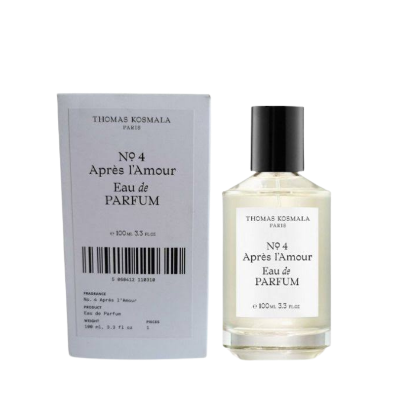 Thomas Kosmala NO 4 Apres L'Amour Eau de Parfum 100ml Tester bottle available at The Perfume Savor