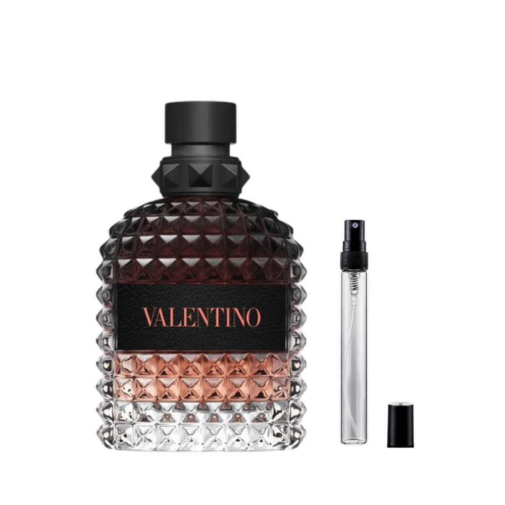 Valentino Uomo Born In Roma Coral Fantasy Eau de Toilette decant bottles available at The Perfume Savor