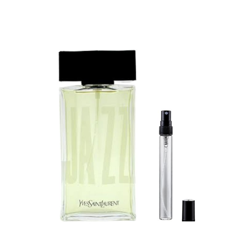 Yves Saint Laurent Jazz Eau de Toilette decant bottles available at The Perfume Savor