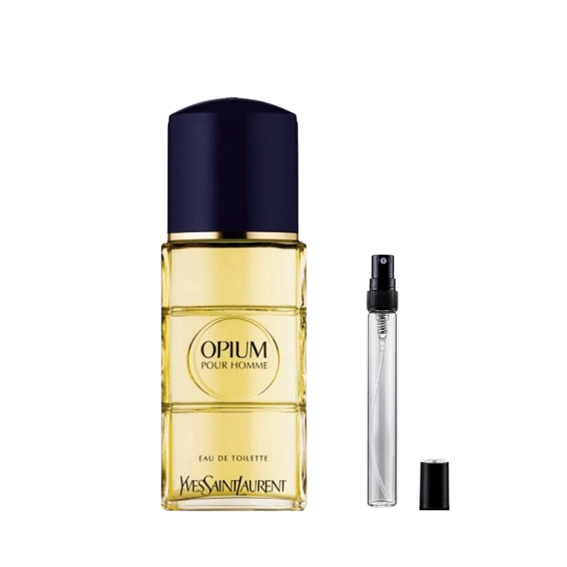 Yves Saint Laurent Opium Pour Homme Eau de Toilette decant bottles available at The Perfume Savor
