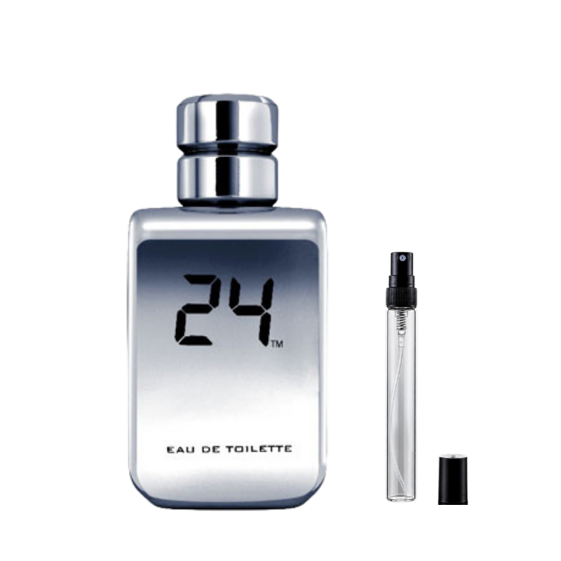 24 Elixir Platinum Eau de Parfum decants available at The Perfume Savor
