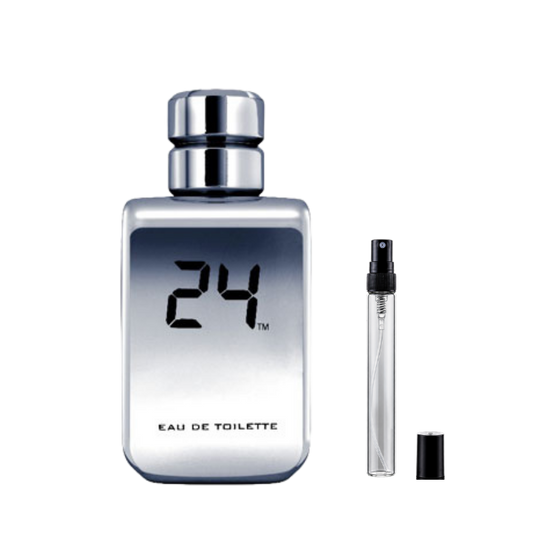24 Elixir Platinum Eau de Parfum decants available at The Perfume Savor