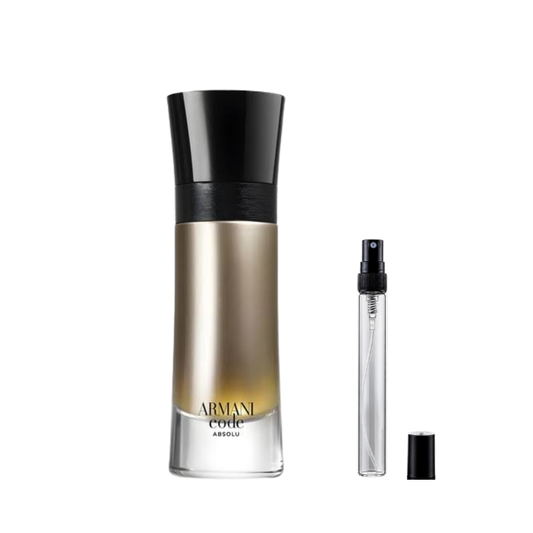 Armani Code Absolu By Giorgio Armani For Men Decants