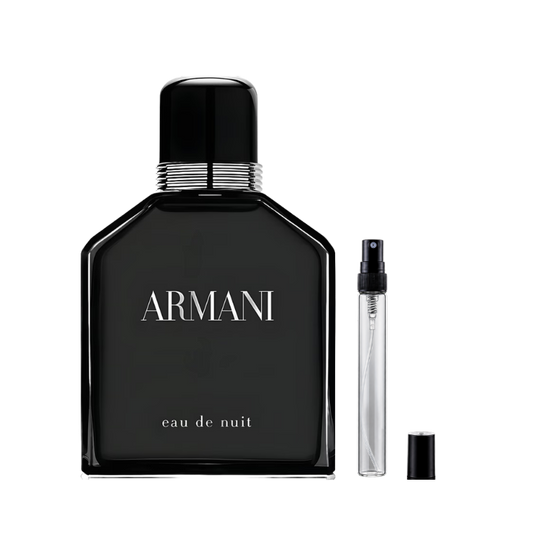 Armani Eau de Nuit By Giorgio Armani For Men Decants