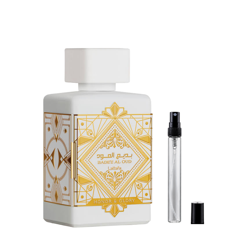 Lattafa Badee Al oud Honor and Glory EDP Decants