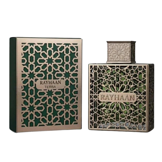 Rayhaan Terra EDP 100ml | Warm Mineral Woody Scents