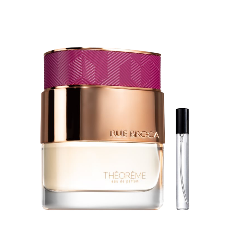 Rue Broca Theoreme Pour Femme decant sample bottle available at The Perfume Savor