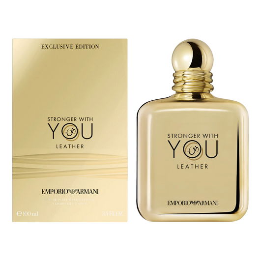 Emporio Armani Stronger With You Leather EDP for Men 100ml