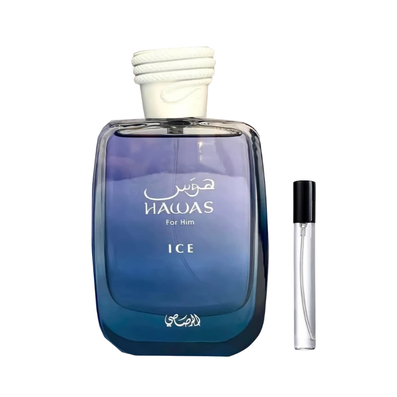 Rasasi Hawas Ice For Him EDP Decants