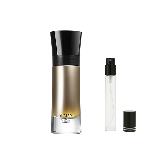 Armani Code Absolu By Giorgio Armani For Men Decants