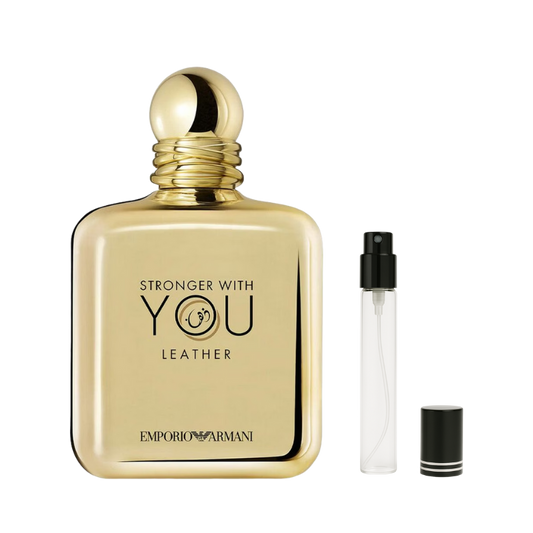 Emporio Armani Stronger With You Leather EDP for Men Decants