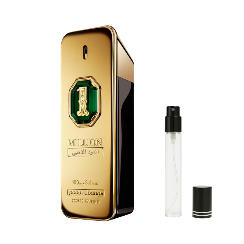 Paco Rabanne 1 Million Golden Oud Parfum Intense for Men Decants