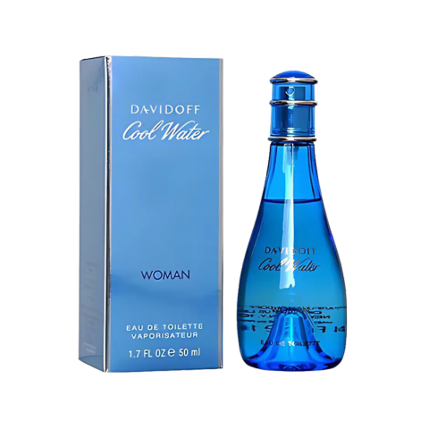 DAVIDOFF COOL WATER WOMEN EDT 50ML