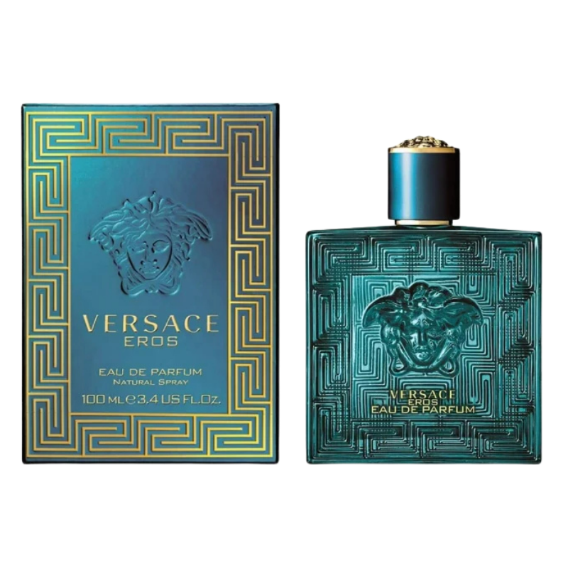 Versace Eros Eau de Toilette 100ml full bottle available at The Perfume Savor
