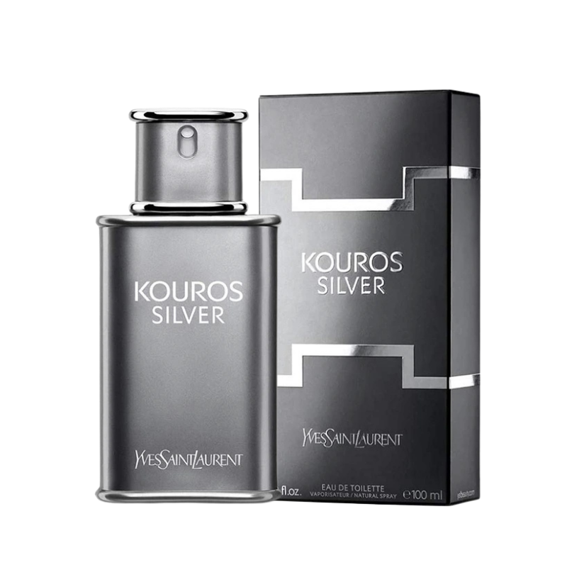 YSL Kouros Silver EDT For Men 100ml